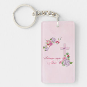 60th Anniversary of Religious Life Catholic Nun Key Ring