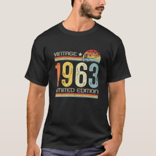 60th B Day Gifts Vintage 1963 Limited Edition 60 T-Shirt