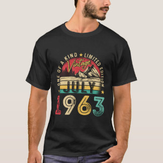 60Th Bday 60 July 1963 T-Shirt
