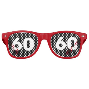 60TH BIRTHDAY 60 NOVELTY SUNGLASSES SHADES