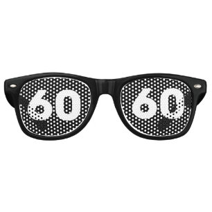60TH BIRTHDAY 60 NOVELTY SUNGLASSES SHADES