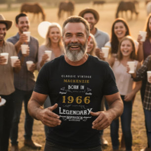 60th Birthday Add Your Name Born 1961 Legendary T-Shirt