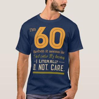 60th Birthday Awesome Celebration T-Shirt