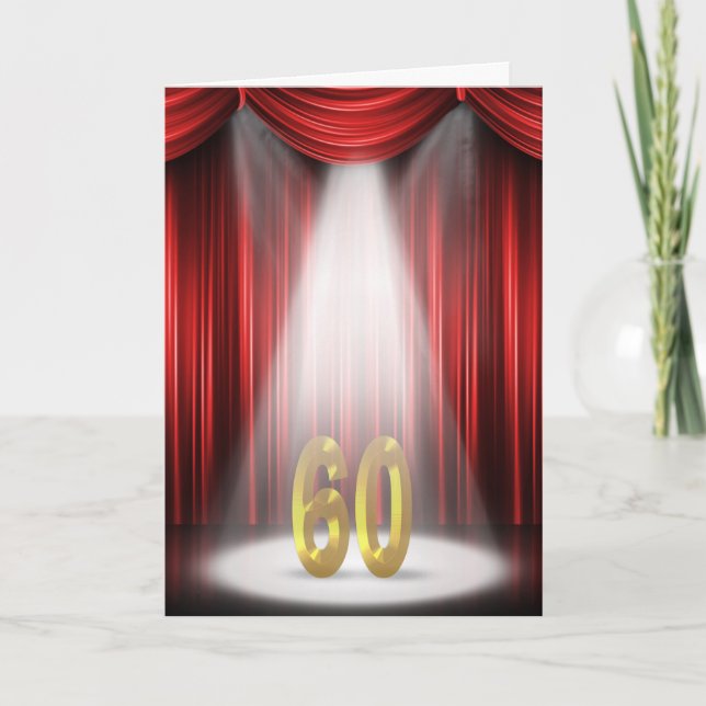 60th Birthday Card (Front)