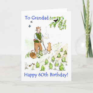 60th Birthday Card for a Grandfather
