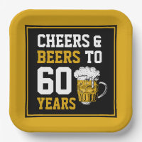 60th Birthday Cheers & Beers to 60 Years