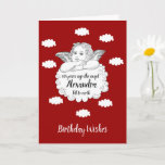 60th Birthday Christian Angel Believe Faith Bible Card<br><div class="desc">Happy birthday to a true Angel. All the text is easily edited using the template provided. Share you sincere thoughts with somebody very special. Part of the "Angel" range of party supplies and gifts.</div>