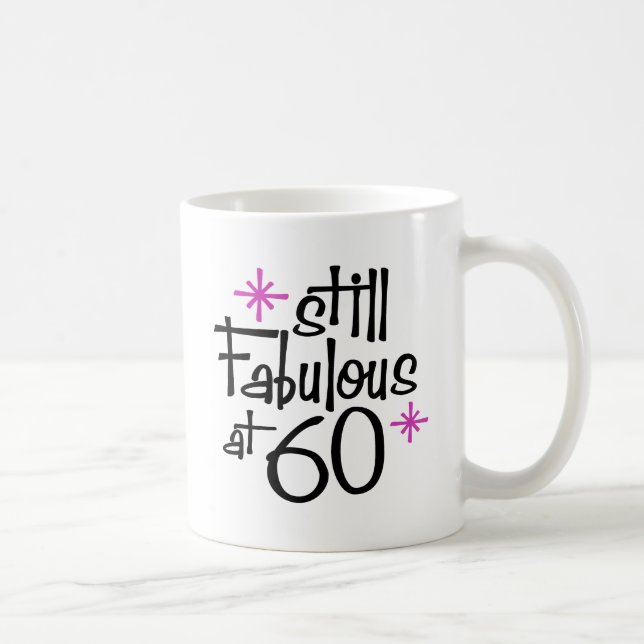 60th Birthday Coffee Mug (Right)