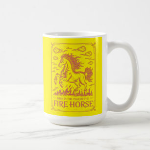 60th Birthday Fire Horse Chinese Zodiac 2026 Lunar Coffee Mug