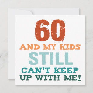 60th Birthday For Parents Card