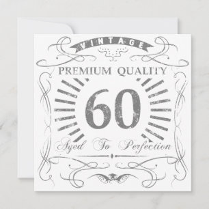 60th Birthday Gag Gift Card