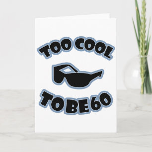 60th Birthday Gag Gift Card