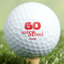 60th Birthday Gift SO Cool Orange Red Custom