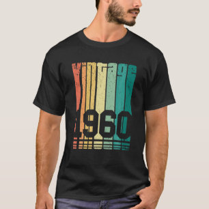 60Th Birthday Gift - Vintage 1960 - Retro Bday 60 T-Shirt