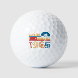 60TH BIRTHDAY GOLF BALLS