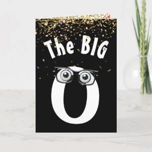 60th Birthday Humour On Black Card
