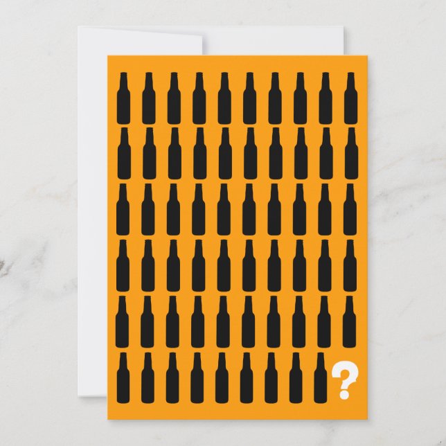 60th Birthday Invitations - Beer Cheers! (Front)