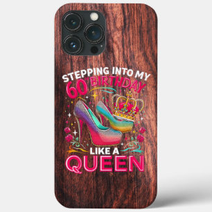 60th Birthday Like A Queen Happy 60 Years Women's iPhone 13 Pro Max Case