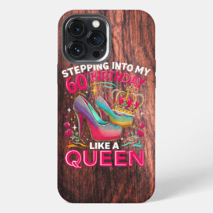 60th Birthday Like A Queen Happy 60 Years Women's iPhone 13 Pro Max Case