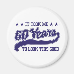 60th Birthday Magnet