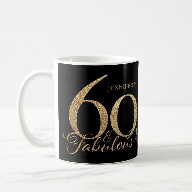 60th Birthday Mug (Left)