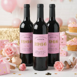 60th Birthday Name 1966 Pink Gold Elegant Chic Wine Label<br><div class="desc">1966 Vintage 60th Birthday Pink & Gold Elegant Wine Label. Celebrate your milestone with our exclusive 1966 Vintage 60th birthday wine label. The meticulously designed label with stunning pink and gold hues effortlessly enhances the visual appeal of your favourite wine. The year 1966, prominently featured on the label, adds a...</div>