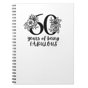 60th Birthday Notebook