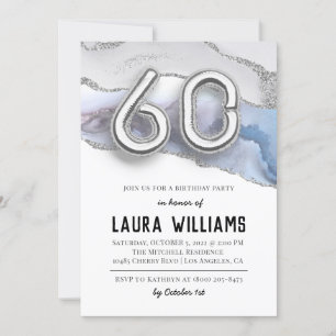 60th Birthday Party Invitation