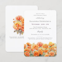60th Birthday Party November Birth Month Flower