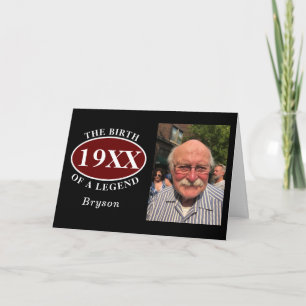 60th Birthday Photo Template Birth Of A Legend