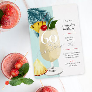 60th Birthday Summer Green Cocktail Party