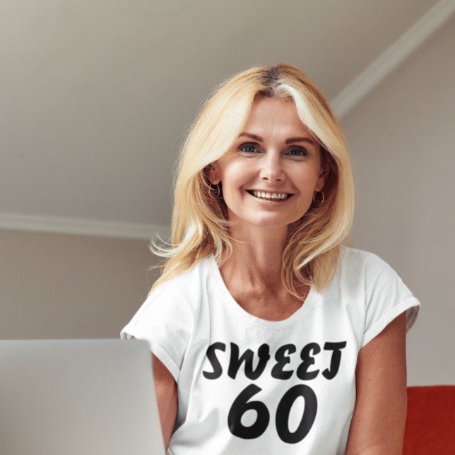 60TH BIRTHDAY, SWEET 60 T-SHIRTS FOR HER (Creator Uploaded)