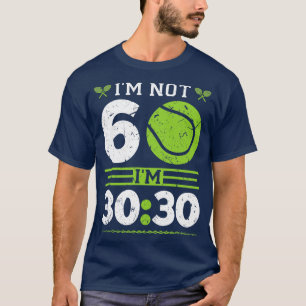 60th Birthday Tennis T-Shirt