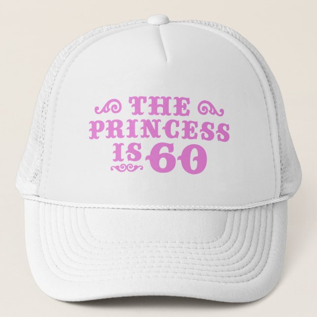 60th Birthday Trucker Hat (Front)