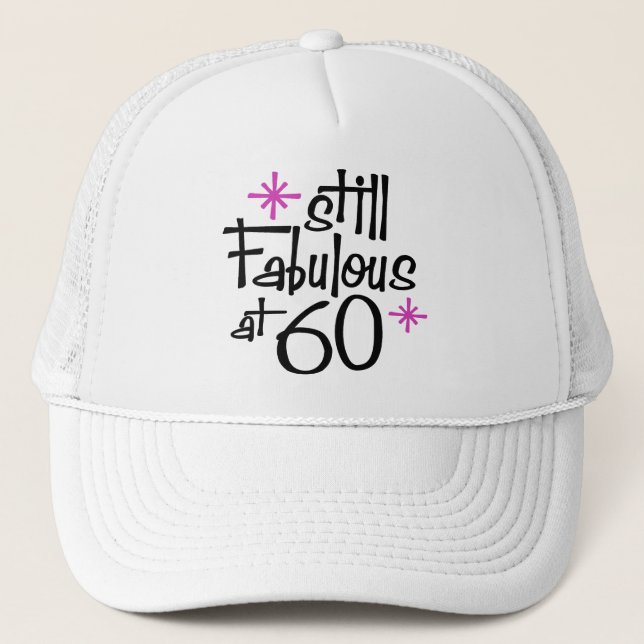 60th Birthday Trucker Hat (Front)