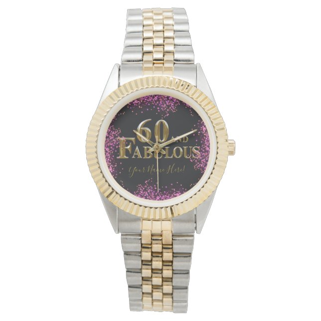 60th Birthday  Watch (Front)