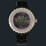 60th Birthday  Watch<br><div class="desc">Fabulous Happy Birthday Products!</div>