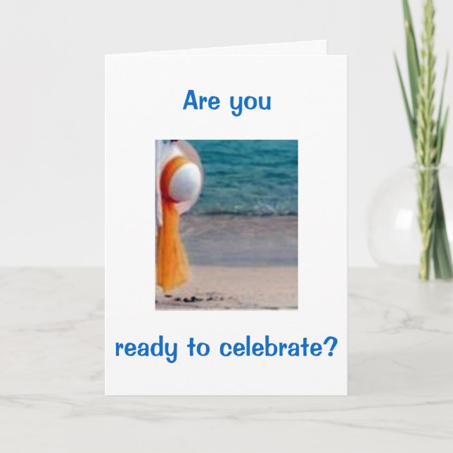 "60th" BIRTHDAY WISHES FOR "HER" Card (Front)