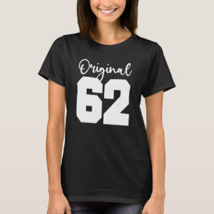 60th Birthday Women Men Original Vintage 62 T-Shirt