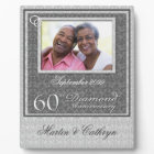 60th Diamond Anniversary Silver Photo