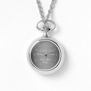 60th Diamond Wedding Annivsersary Watch