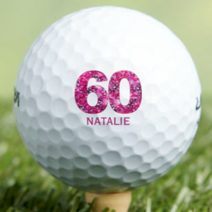 60th Gift for Daughter – Pink Number Ball
