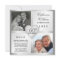 60th Silver Anniversary Heart Photo Invitations