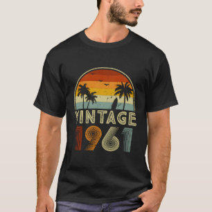 60Th Vintage Birthday Gift For Men And Women Vinta T-Shirt