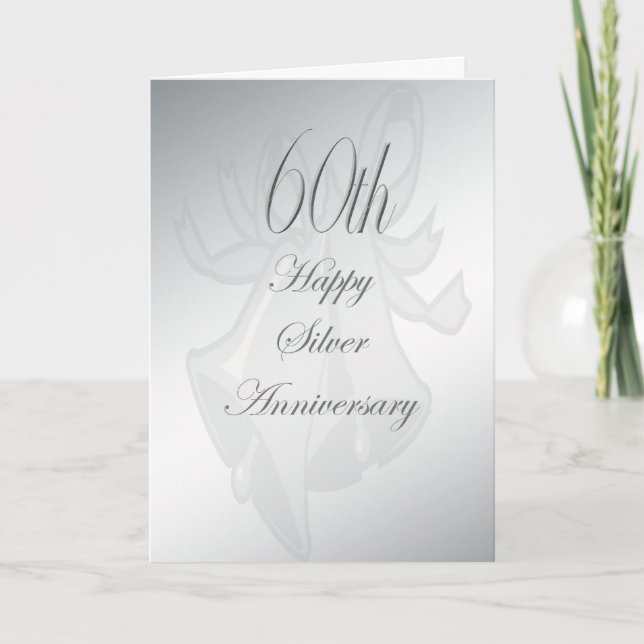 60th Wedding Anniversary Card (Front)