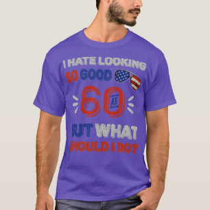 60th Wedding Anniversary For Him Her 60 Birthday F T-Shirt