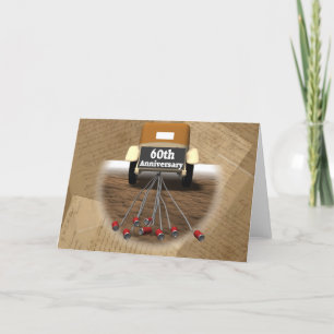 60th Wedding Anniversary Gifts Card