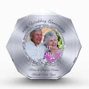 60th Wedding Anniversary Gifts for Parents