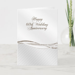 60th Wedding Anniversary Greeting Card