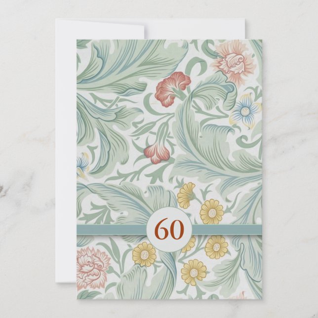 60th wedding anniversary invitations (Front)